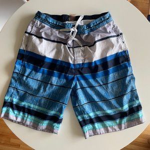 Men's M Striped Swim Shorts
